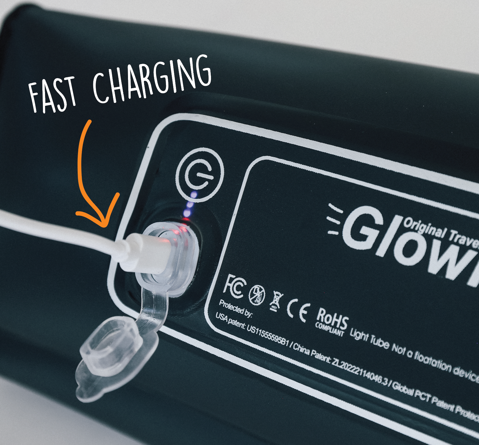 GlowRail™ Bed Bumper 1x Pack