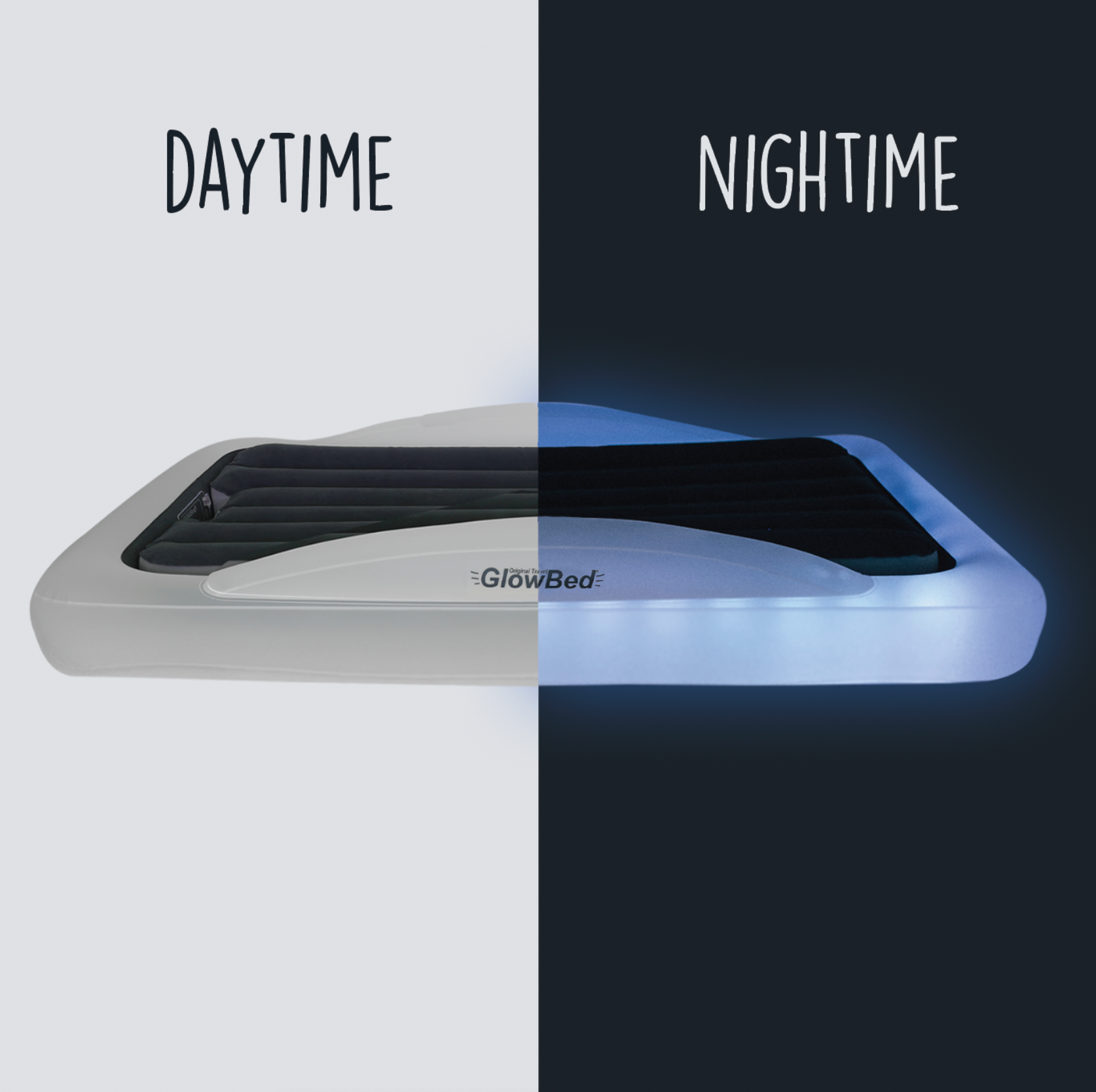 GlowBed™ Toddler-Sized Air Bed