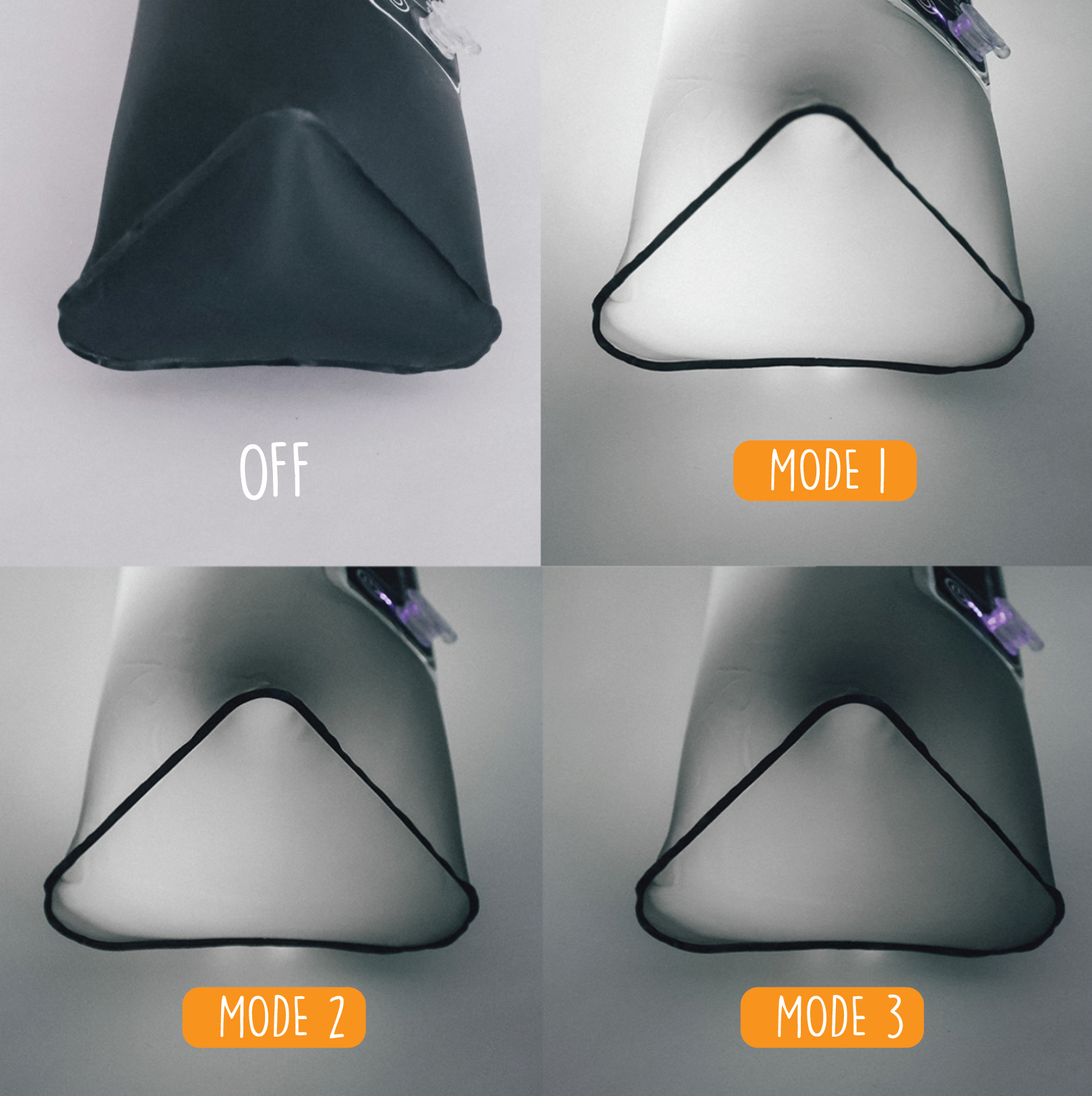 GlowRail™ Bed Bumper 1x Pack