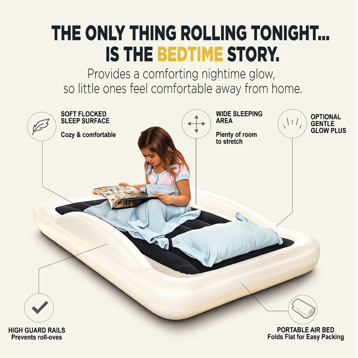 GlowBed™ Twin-Sized Air Bed